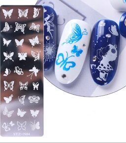 Plaque pour Stamping - Butterfly