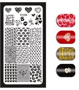 Stamping Plate Valentines Day