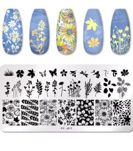Stamping Plate - Summer Mix