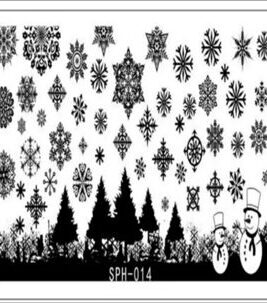 Stamping Plate - Winter